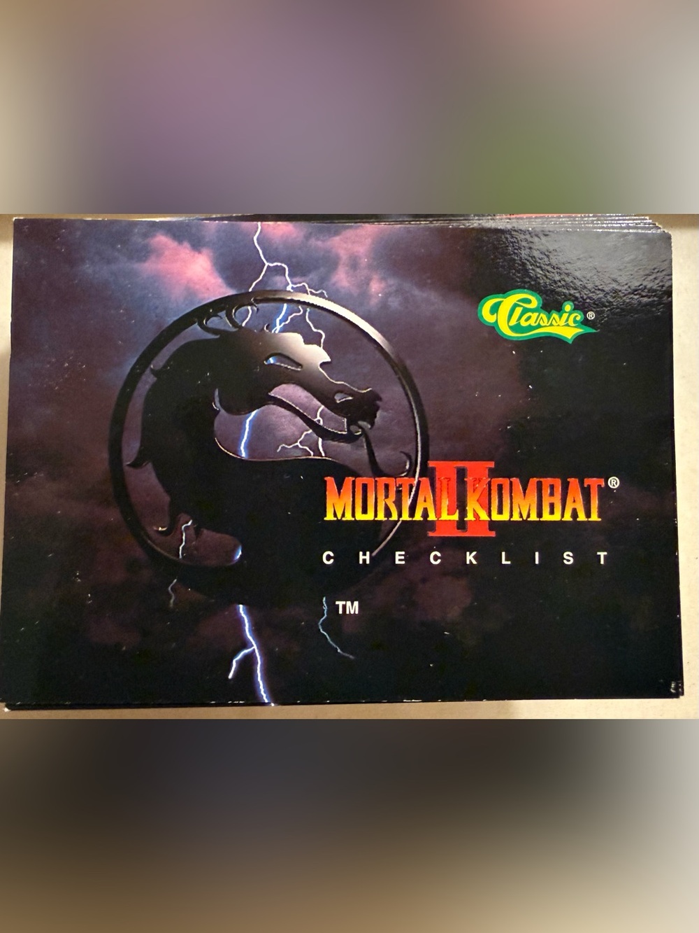 1994 Classic Games Mortal Kombat Il Series 2 Near Complete Base Set 73/80 Cards - Picture 7 of 11